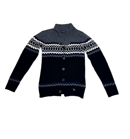 JERSEY DE PUNTO NAVY PULL AND BEAR VINTAGE SOHO PROJECT