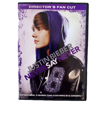 NEVER SAY NEVER DVD 2010 DIRECTORS CUT