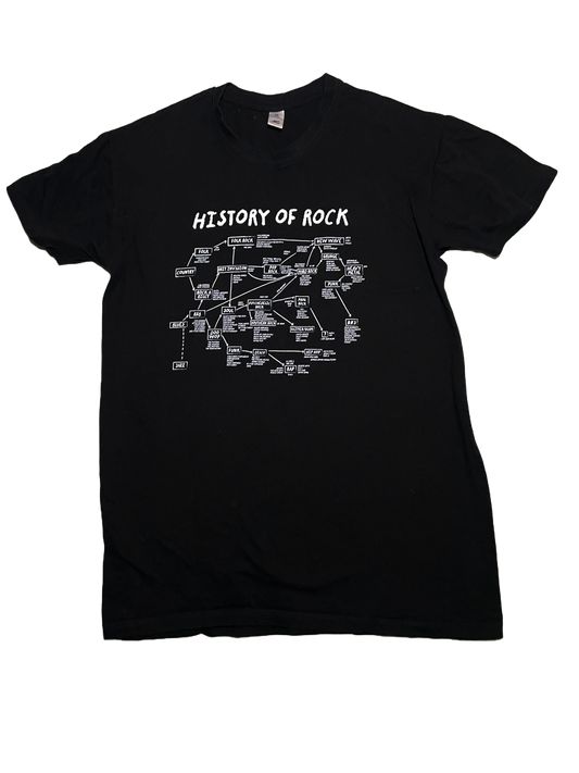 CAMISETA HISTORY OF ROCK