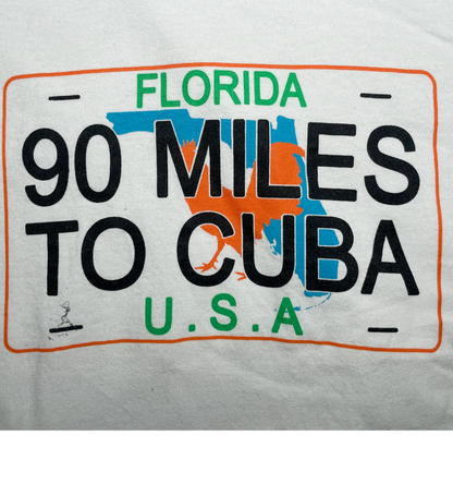 CAMISETA FLORIDA 90 MILES TO CUBA