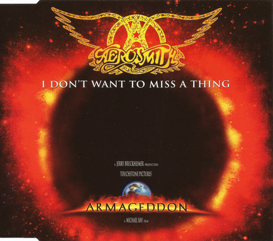 Aerosmith – I Don't Want To Miss A Thing CD SINGLE