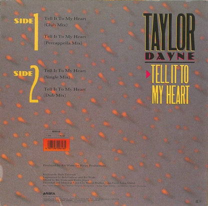 Taylor Dayne – Tell It To My Heart VINYL