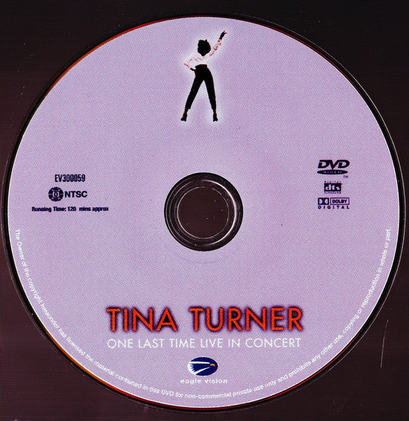 Tina Turner – One Last Time Live In Concert DVD