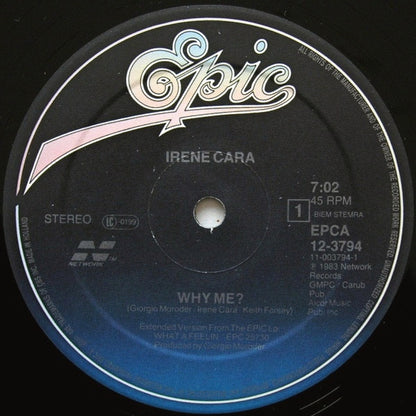 Irene Cara – Why Me? VINYL