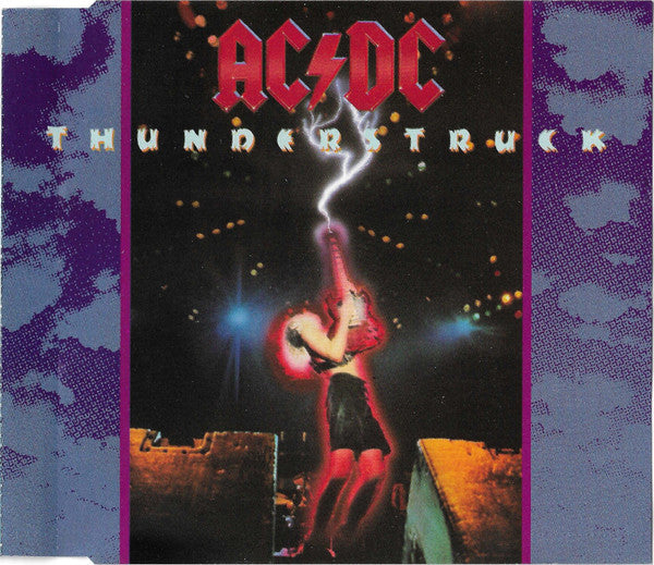 AC/DC – Thunderstruck CD SINGLE ORIGINAL ORIGINAL 1990