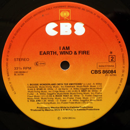 Earth, Wind & Fire – I Am VINYL